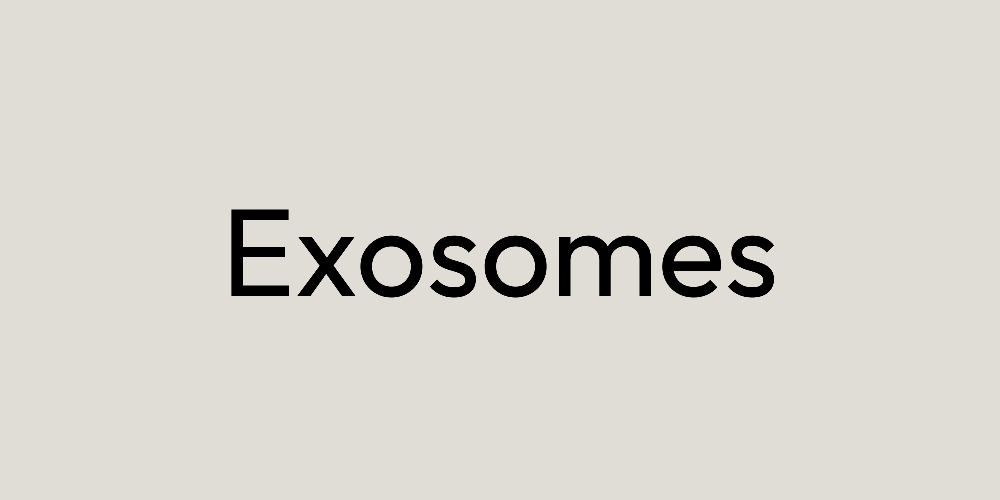 Exosomes